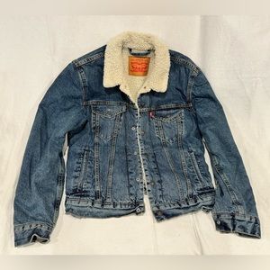Levi's Sherpa Lined Denim Jacket